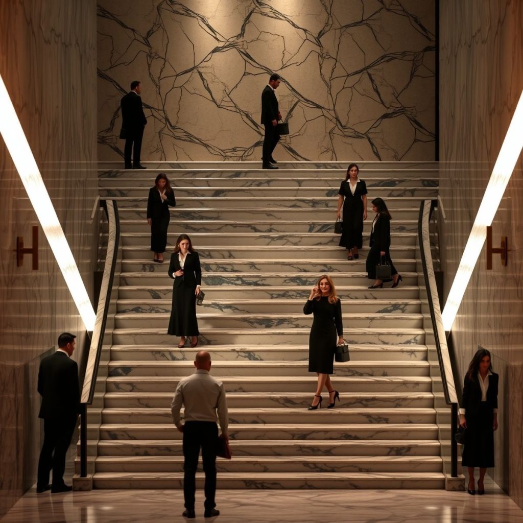 Escadas em mármore e granito: Estilo e Durabilidade para sua Casa