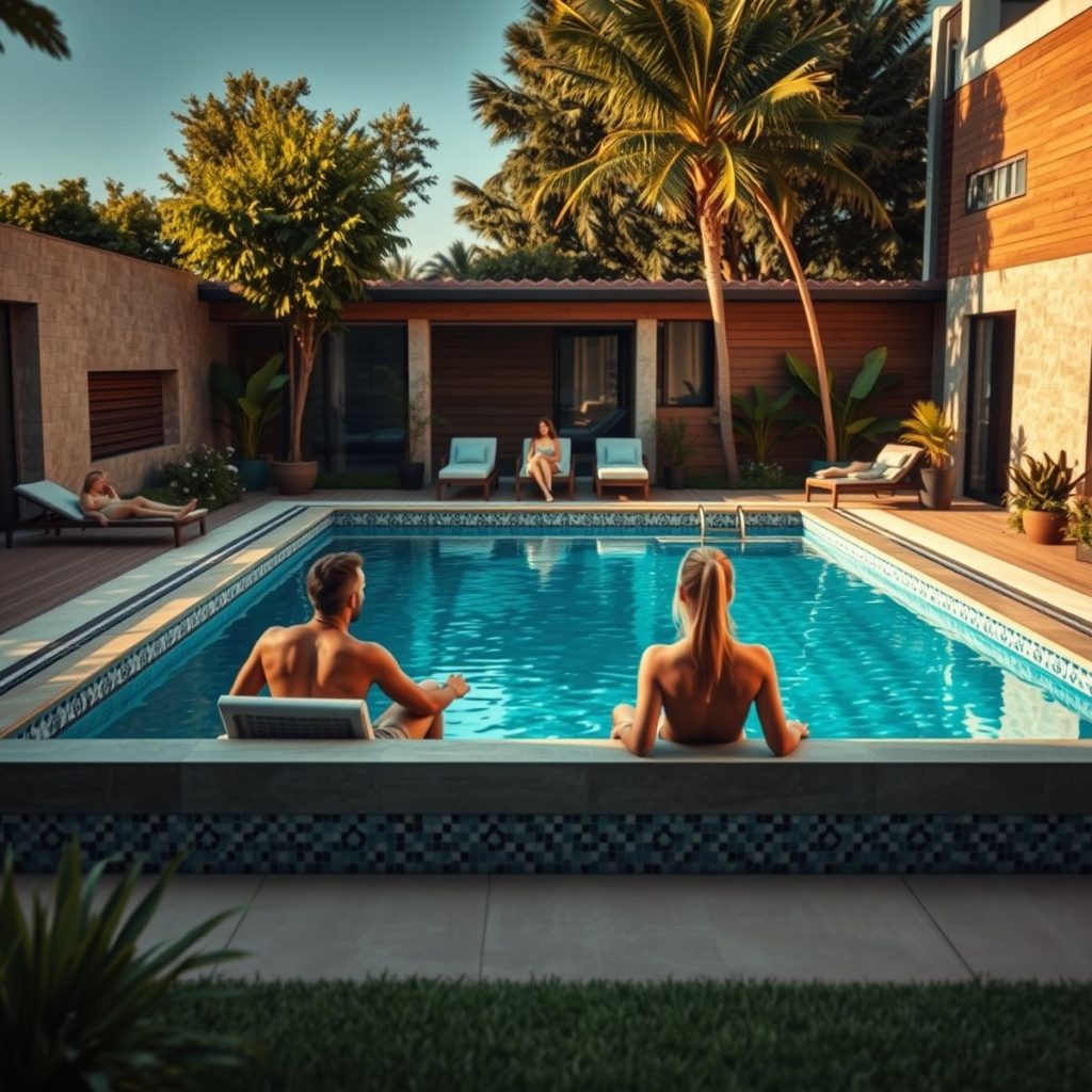 Estilos de Bordas Para Piscina: Mármore, Granito e Mais