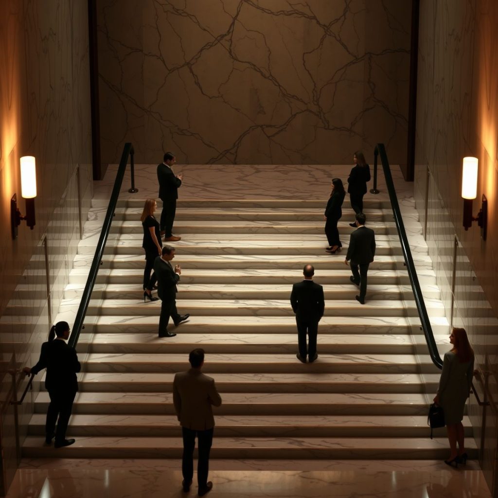 Escadas em Mármore Polido: Elegância e Durabilidade para Sua Casa